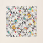 Adventure Time | Triangular Character Pattern Scarf<br><div class="desc">Check out this fun Adventure Time character pattern,  featuring the characters within a triangular pattern!</div>