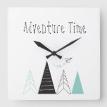 &#39;adventure Time&#39; Wall Clock at Zazzle