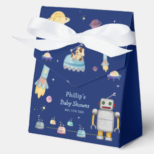Adventure Toys Robot Boy Outer Space Baby Shower Favor Boxes