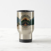 Adventure Travel Tumbler–Stainless Steel Mountain