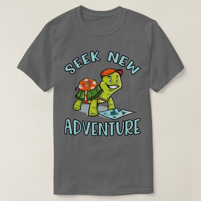 Adventure Turtle T-Shirt (Design Front)