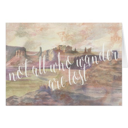 Adventure Typography IV Cards (Front Horizontal)
