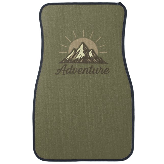 Adventure Unisex Car Floor Mat (Front)
