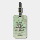 Adventure vintage map retro typography travel