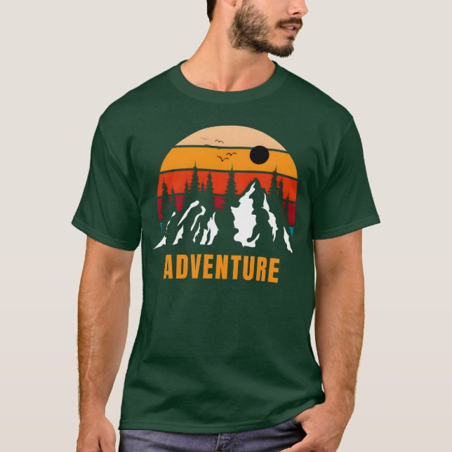 ADVENTURE VINTAGE PODS vintage T-Shirt (Front)