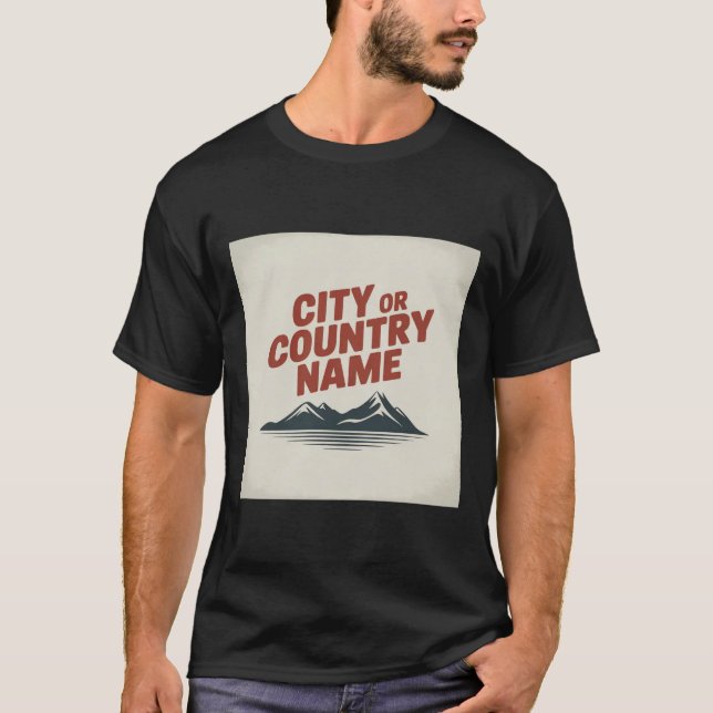 Adventure – Vintage Travel Design T-Shirt (Front)