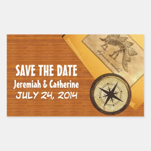 Adventure Wedding Save the Date Stickers
