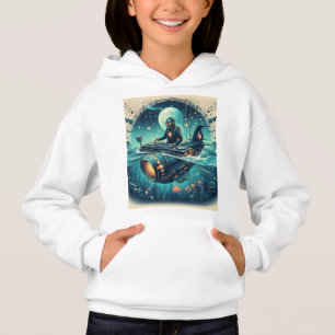  Adventure with DJ Piloting a Steampunk Submarine! Hoodie