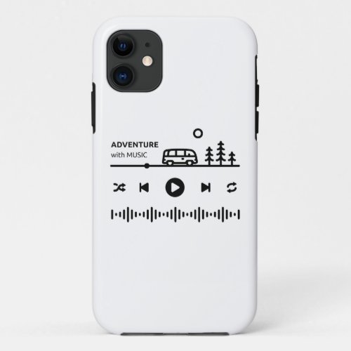 Adventure with Music iPhone 11 Case