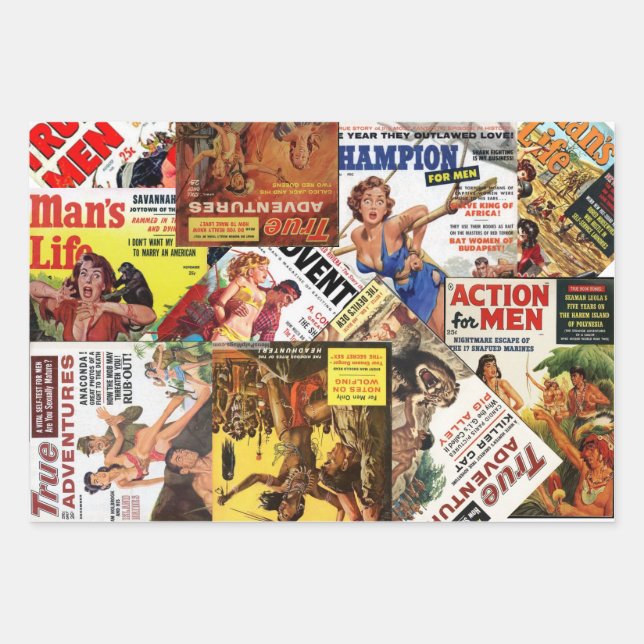 Adventure wrapping paper (Front)