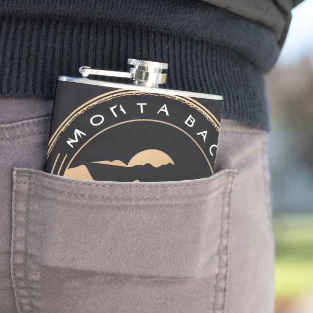 #adventuregearVinylWrappedFlask Flask (In Situ)