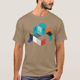 Adventureime BMO Blocks friend T-Shirt