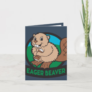 Adventurer Club Eager Beavers Card