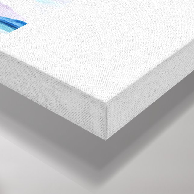 Adventurer's clipart canvas print (Corner(Bottom))