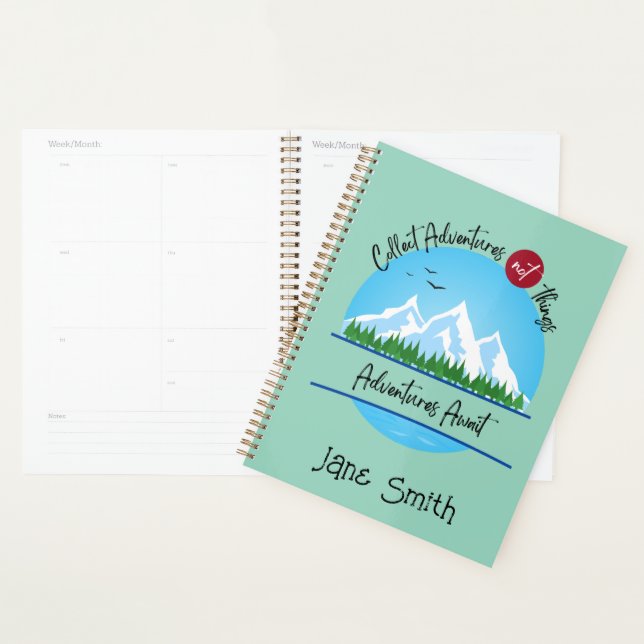 Adventures Await Planner  (Display)