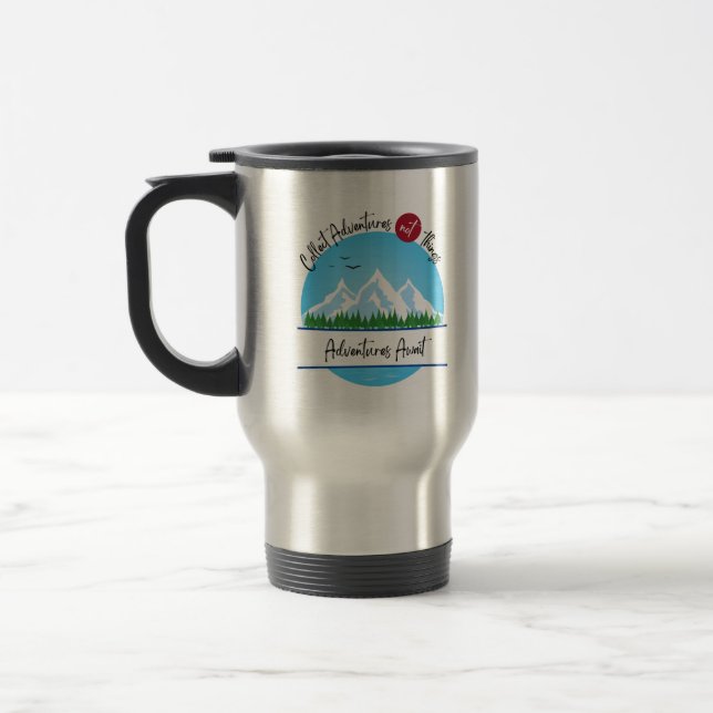 Adventures Await Travel Mug (Left)