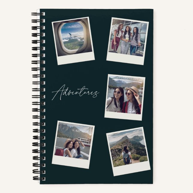 Adventures Custom Photos Travel Journal (Front)