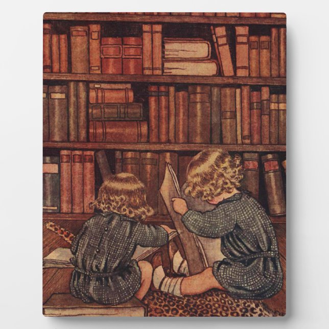 Adventures in the Library Plaque (Front)