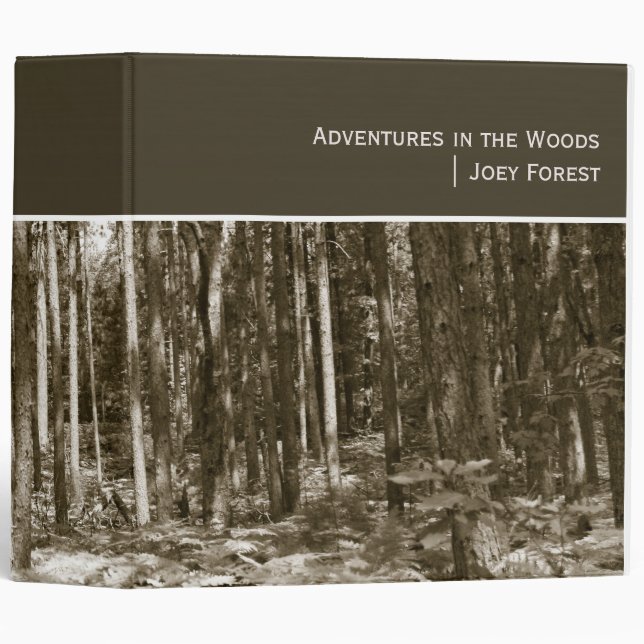 Adventures in the Woods (2") Binder (Front/Spine)