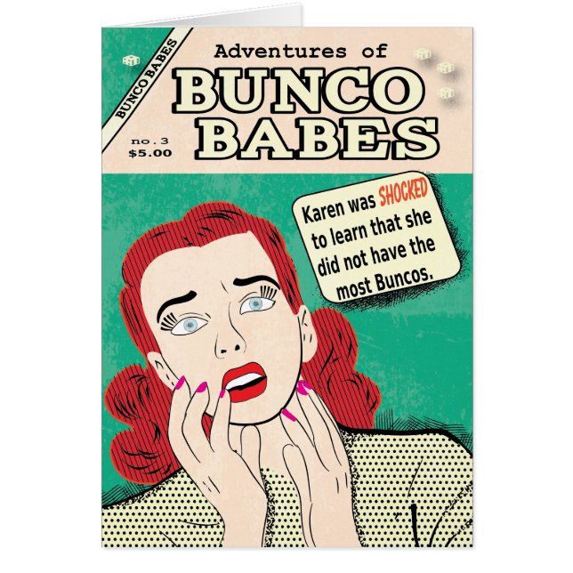 Adventures of Bunco Babes #3 Revised Cards (Front)
