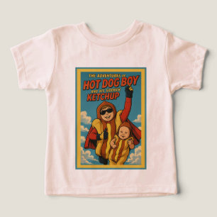 Adventures of Hot Dog Boy and Ketchup Toddler T-shirt