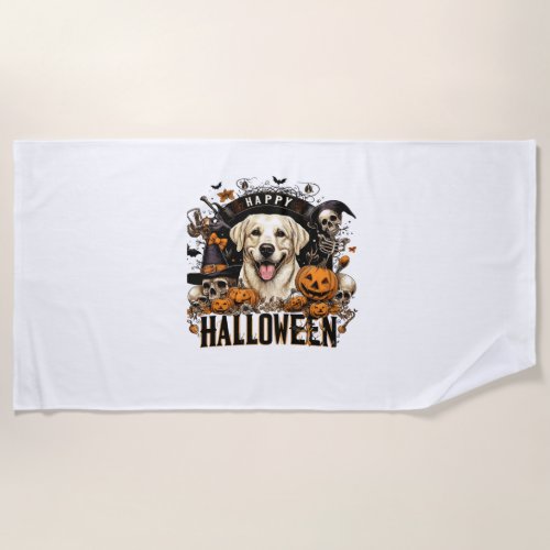 Adventures of the Candy Bucket Dogs and Treats on  Beach Towel