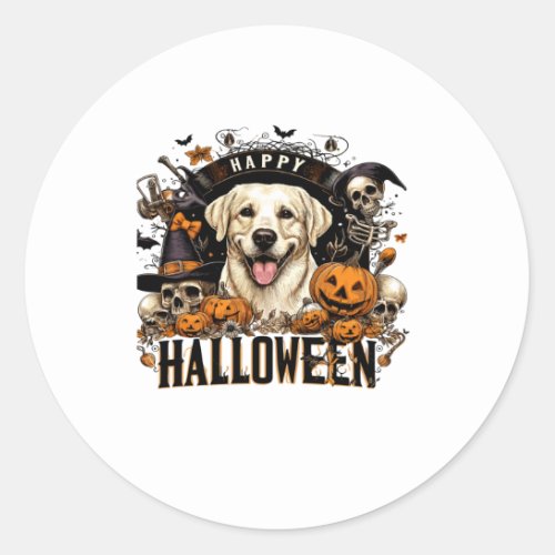 Adventures of the Candy Bucket Dogs and Treats on  Classic Round Sticker