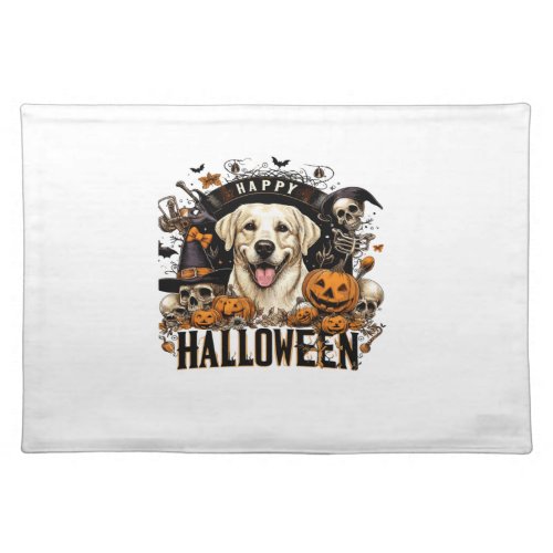 Adventures of the Candy Bucket Dogs and Treats on  Cloth Placemat