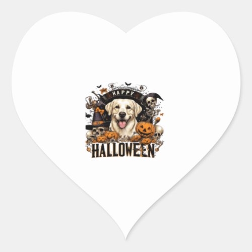 Adventures of the Candy Bucket Dogs and Treats on  Heart Sticker
