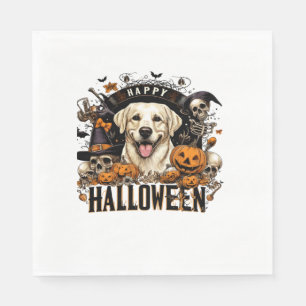Adventures of the Candy Bucket Dogs and Treats on Napkins