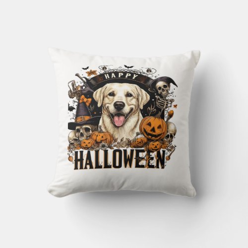 Adventures of the Candy Bucket Dogs and Treats on  Throw Pillow