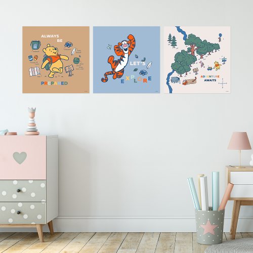 Adventures with Winnie the Pooh  Pals Wall Art Sets