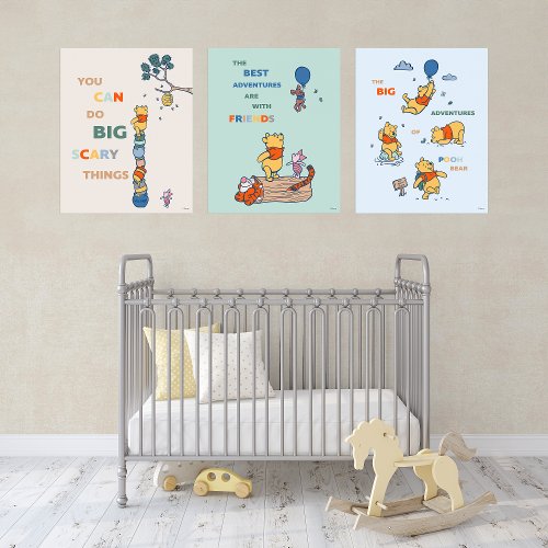 Adventures with Winnie the Pooh Wall Art Sets