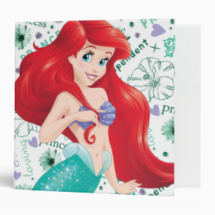 Adventurous Ariel 3 Ring Binder