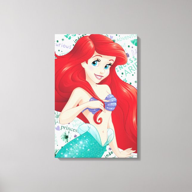 Adventurous Ariel Canvas Print (Front)