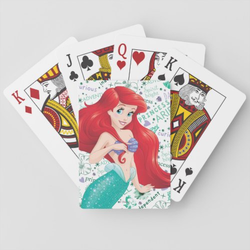 Adventurous Ariel Poker Cards