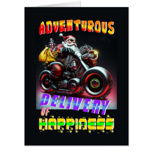Adventurous Delivery Of Happiness Card