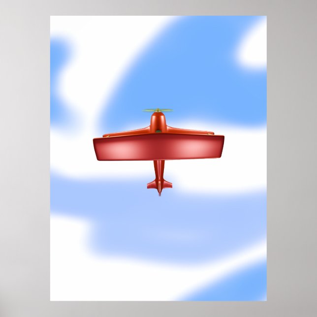 Adventurous Flying Red Uproar Poster (Front)