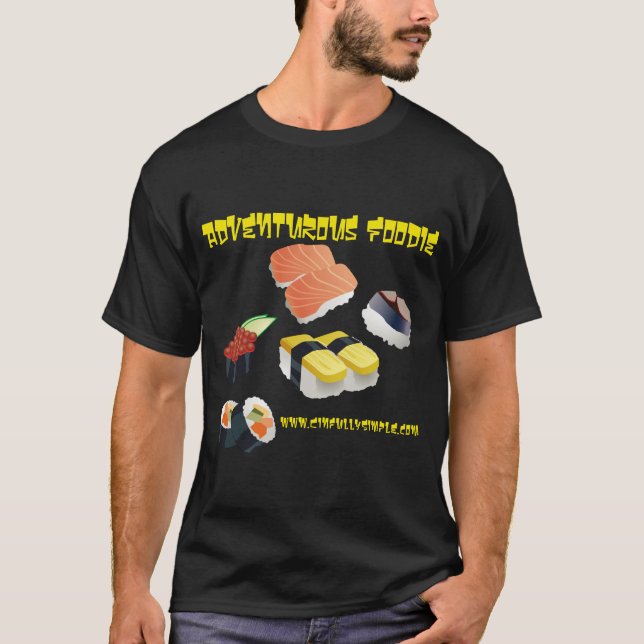 Adventurous Foodie T-Shirt (Front)