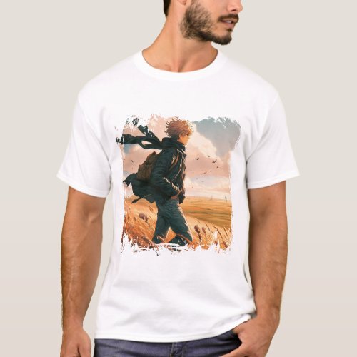 Adventurous man T_Shirt