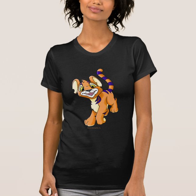Adventurous orange Kougra T-Shirt (Front)
