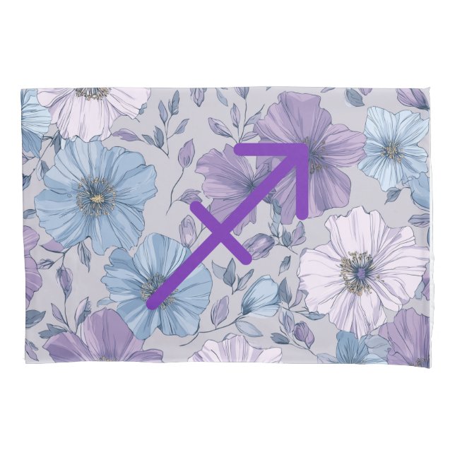 Adventurous Sagittarius Pillow Case (Front)