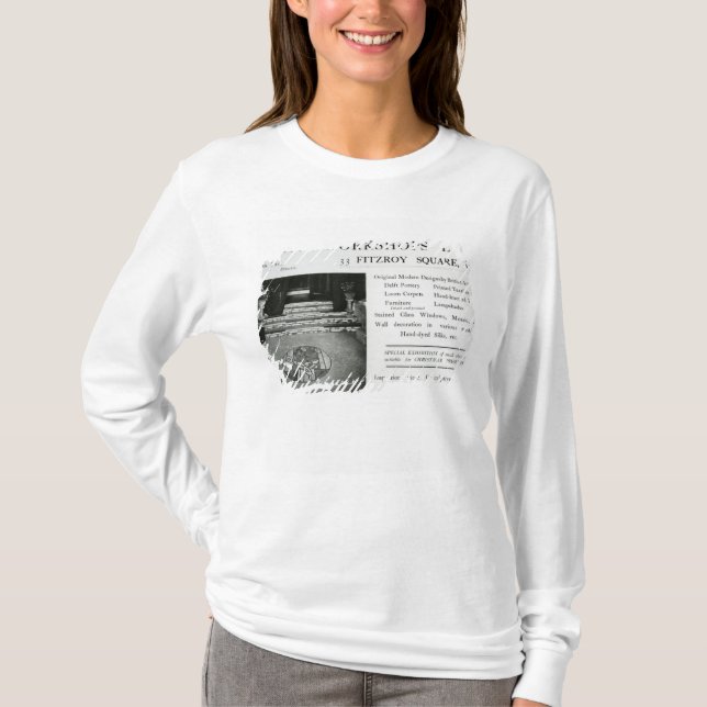 Adverisement for the Omega Workshops Ltd T-Shirt (Front)