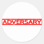 Adversary Stamp Classic Round Sticker