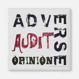 "Adverse Audit Opinion" Magnet