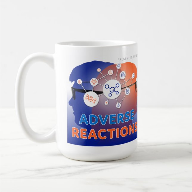 Adverse Reactions Podcast - Classic Mug 15 oz (Left)