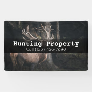 Advertise Hunting Property Company Business Banner