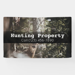 Advertise Hunting Property Company Business Banner