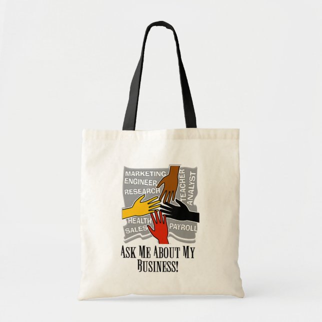 Advertise Your Business Budget Tote (Front)