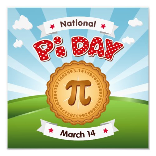 Advertise Your Pi Day Party March 14 Photo Print